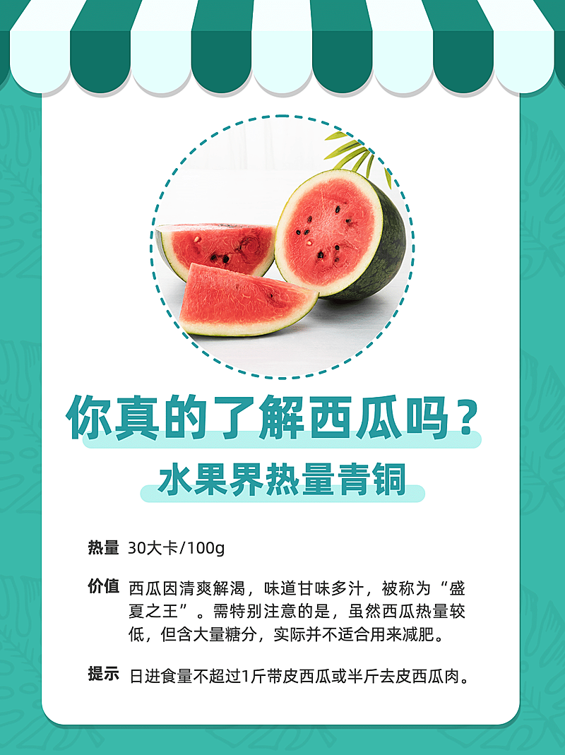 健康养生知识科普水果小红书配图