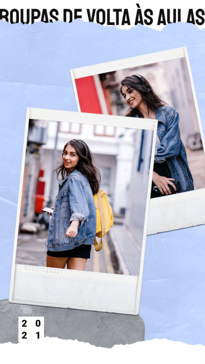 Brazil School Returning Day Woman's Photos Graphic Layout Instagram Story