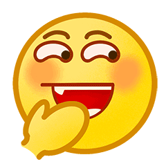 GIF动图表情包微信小黄脸偷笑预览效果