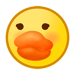 GIF动图表情包微信小黄脸冒汗预览效果