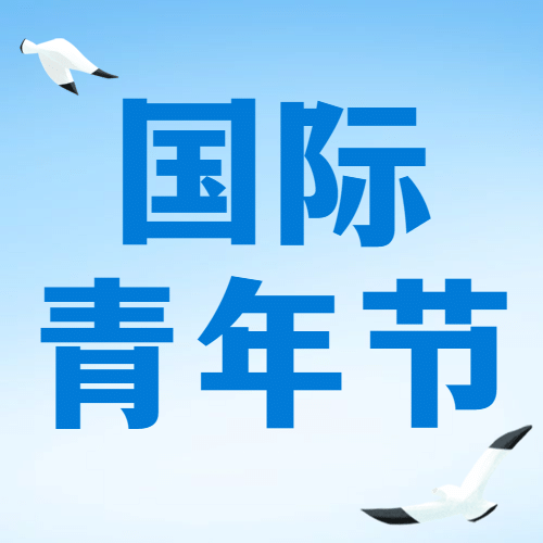 国际青年节青春活力公众号次图预览效果