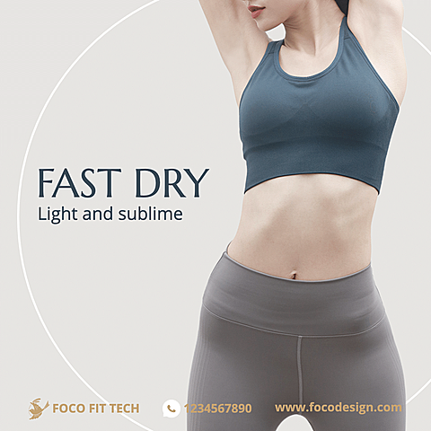 White Line Element Fashion Professional Sportswear Ecommerce Product Image