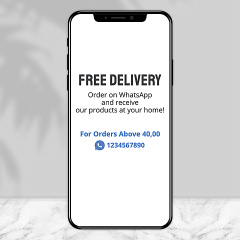 Simple Kitchen Cleaner Phone Interface Simulation Ecommerce Product Image