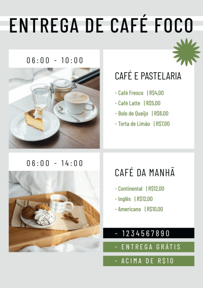 Portuguese Restaurant Breakfast Delivery Menu