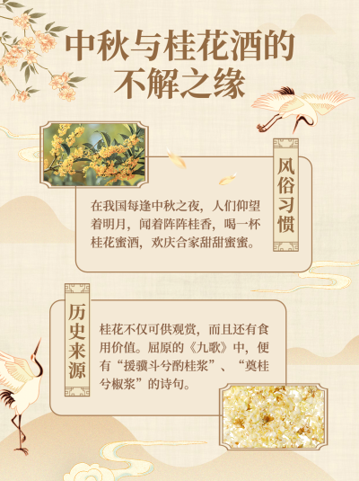 中秋节知识科普国潮小红书封面配图