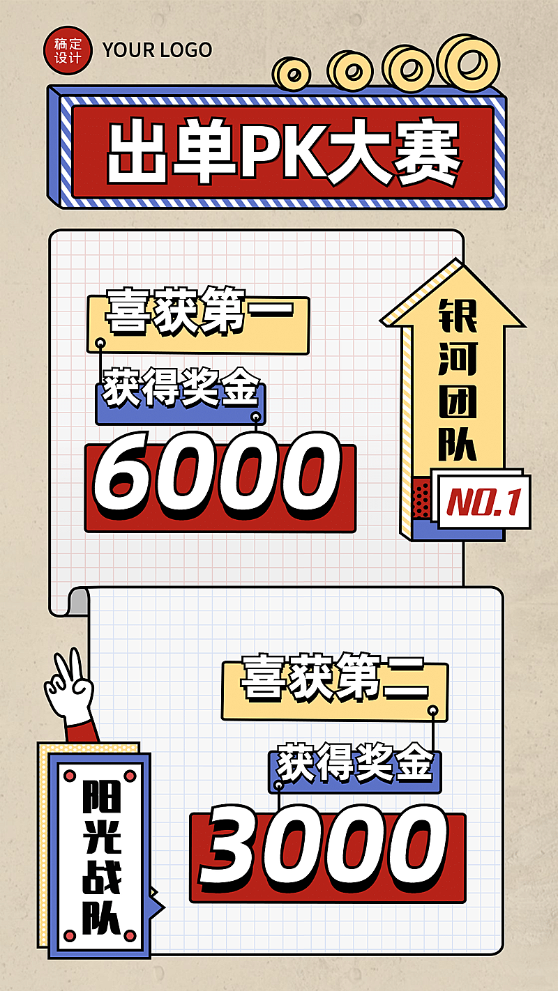 微商团队喜报创意出单PK大赛