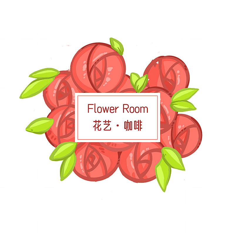咖啡花店店铺头像门店LOGO