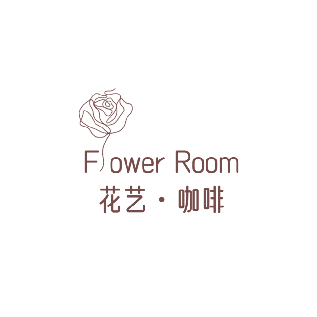 咖啡花店店铺头像门店LOGO预览效果