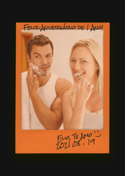 Literary Portuguese Love Anniversary Texture Card