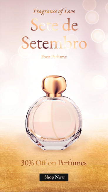 Luxury Style Brazil Valentine's Day Perfume Discount Ecommerce Story预览效果