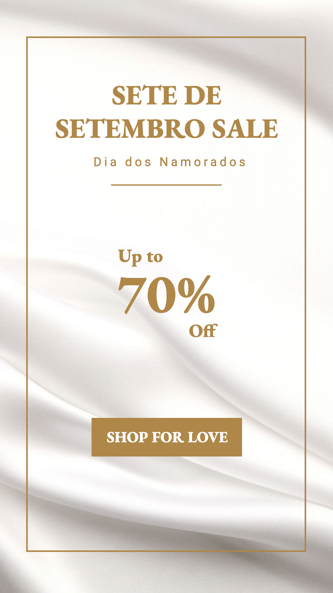 Luxurious Brazilian Valentine's Day Promotion Discount Ecommerce Story预览效果