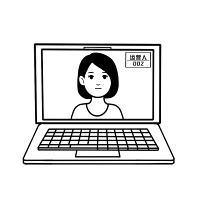 手绘可爱情侣社畜打工人微信头像