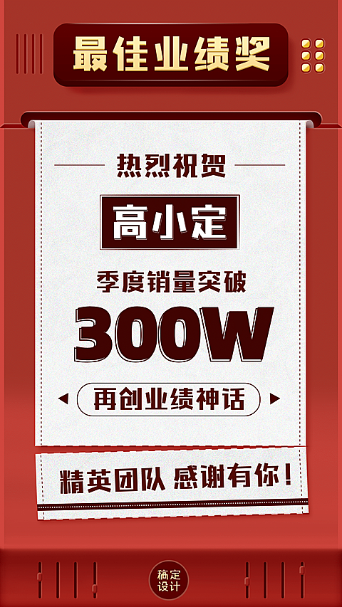 简约微商团队喜报最佳业绩奖