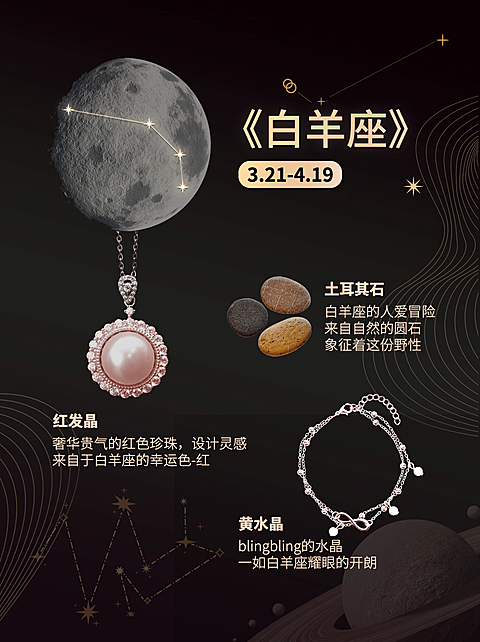 星座简约小红书配图套装