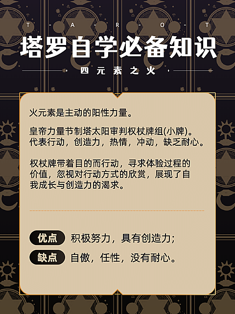 命理塔罗牌占卜知识小红书封面配图