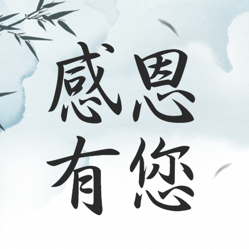 教师节感恩有您简约大字公众号次图预览效果
