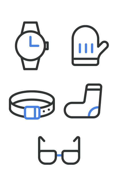 电商服饰元素组合海报预览效果