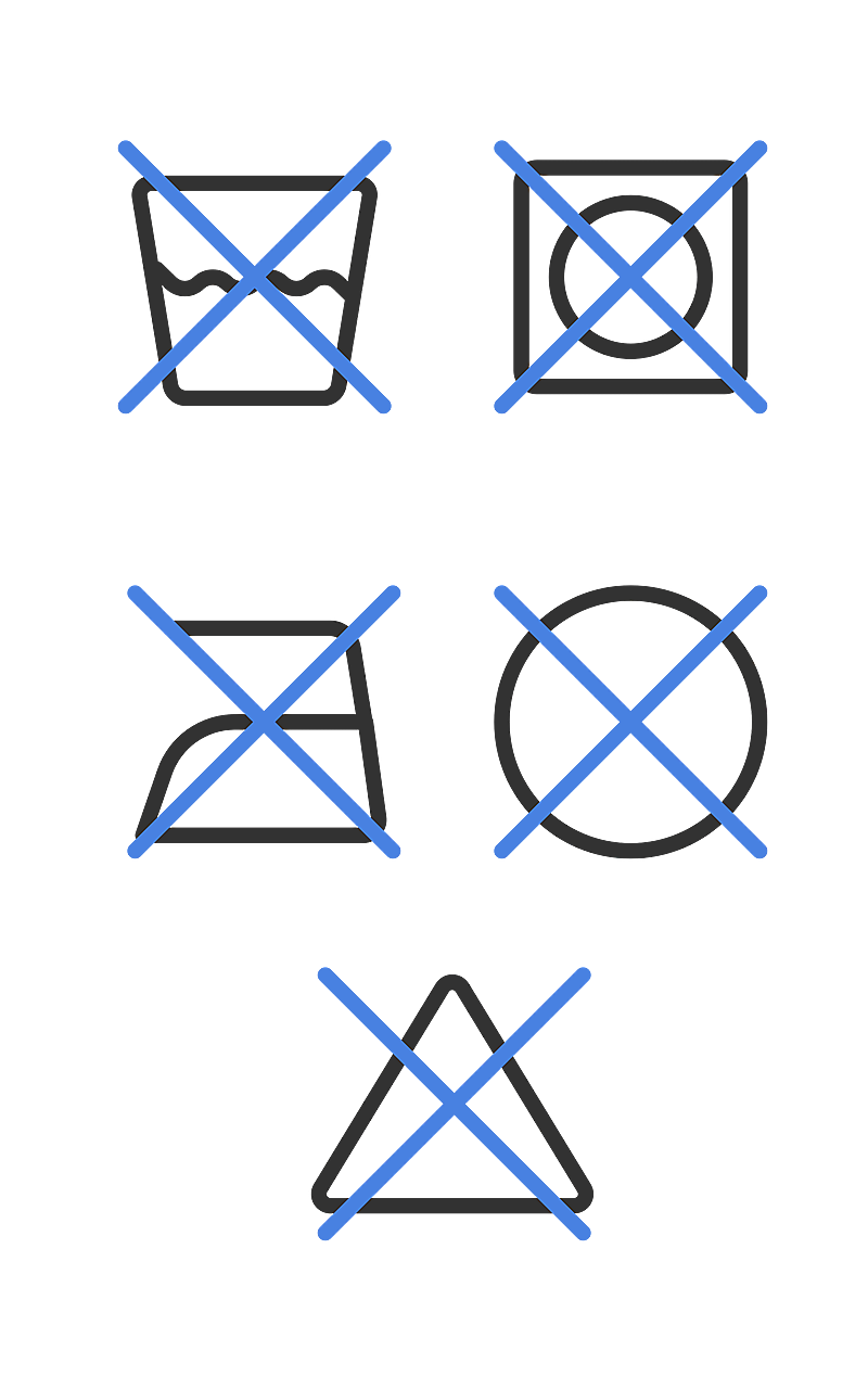 电商服装洗护元素组合海报