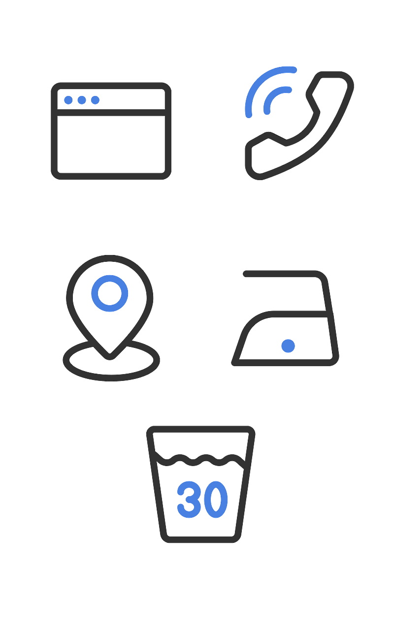 电商地址电话元素组合海报
