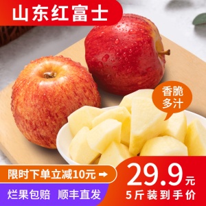 实景秋上新生鲜水果苹果直通车主图