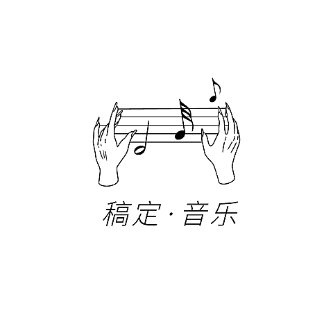 教育行业早教机构音乐培训手绘logo
