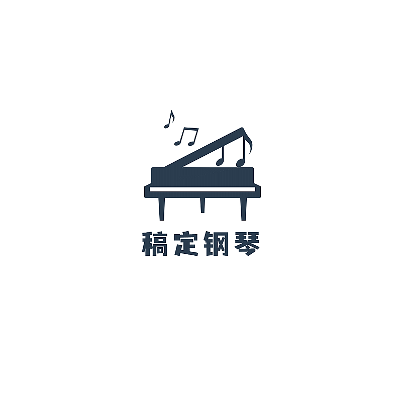 教育行业早教机构音乐培训手绘logo