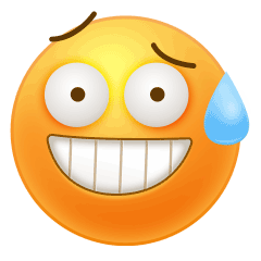 小黄脸尴尬GIF动图表情包预览效果