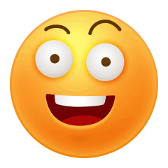 小黄脸高兴GIF动图表情包预览效果