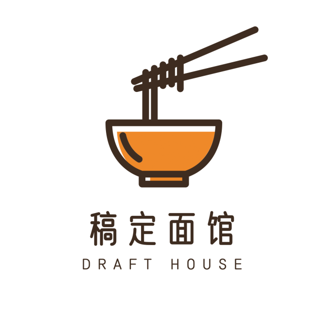 面馆卡通简约头像logo预览效果
