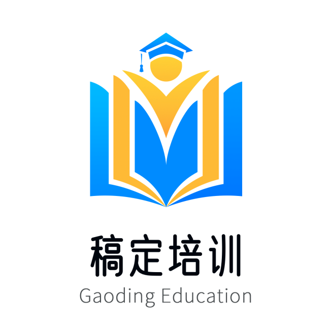 教育培训创意手绘头像logo预览效果