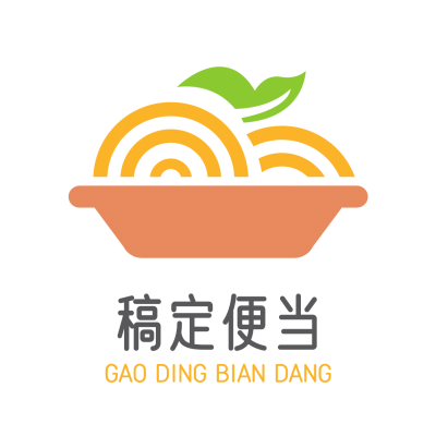 餐饮美食卡通手绘创意头像Logo