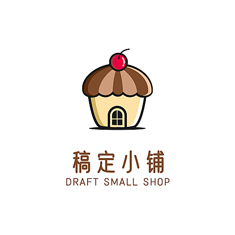 店标卡通可爱头像logo
