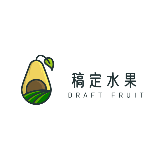 水果卡通清新头像logo预览效果