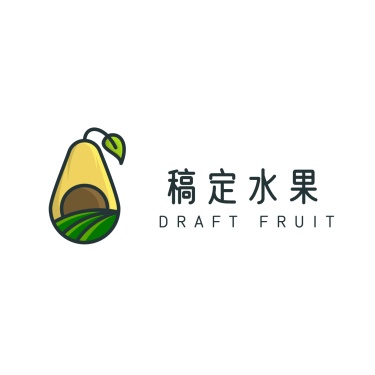 水果卡通清新头像logo