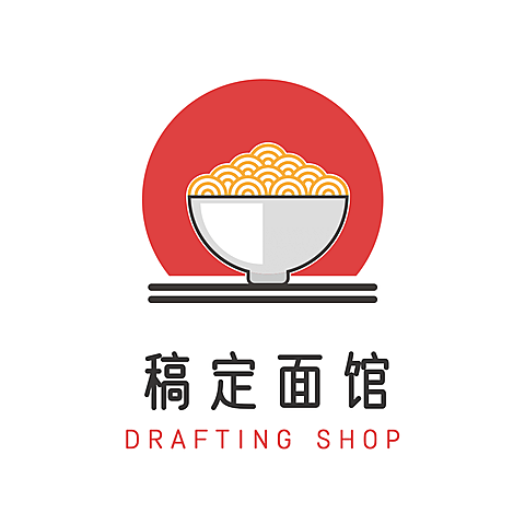 餐饮美食卡通手绘创意头像Logo