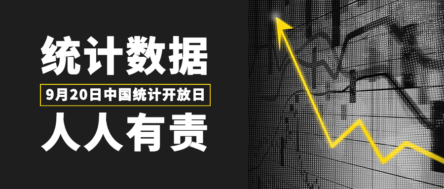 中国统计开放日宣传酷炫公众号首图预览效果