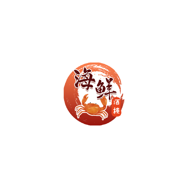 海鲜大排档餐饮门店LOGO预览效果