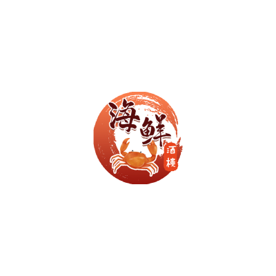 海鲜大排档餐饮门店LOGO