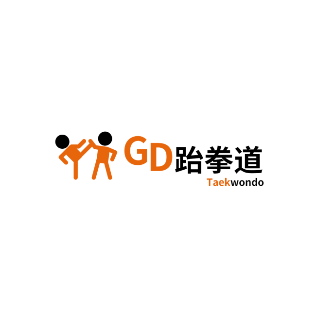 教育培训跆拳道简约清新logo预览效果