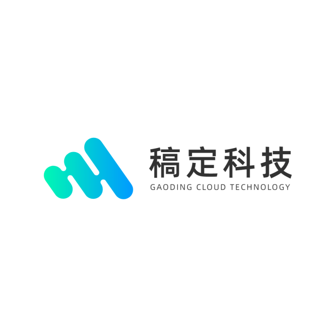 简约商务科技风渐变LOGO图标预览效果
