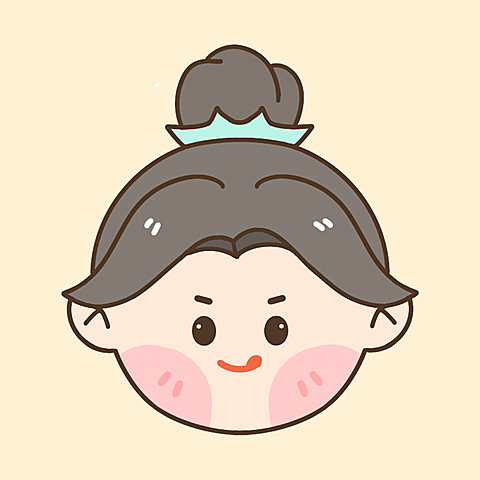 中秋节可爱手绘情侣头像