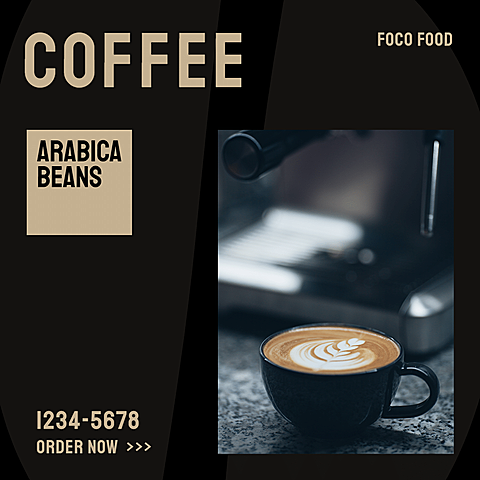 Fashion Coffee Delivery Ecommerce Product Image