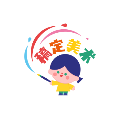 教育培训机构美术班logo