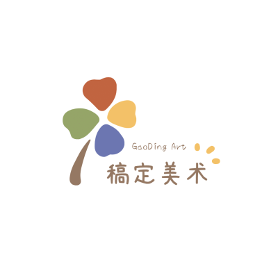 教育培训机构美术培训招牌logo