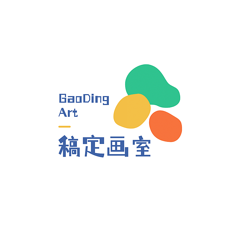 教育培训机构美术培训招牌logo