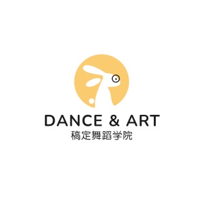 教育行业早教机构舞蹈培训手绘logo