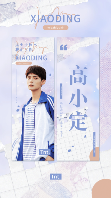 实景唯美梦幻樱花手幅海报明星应援预览效果