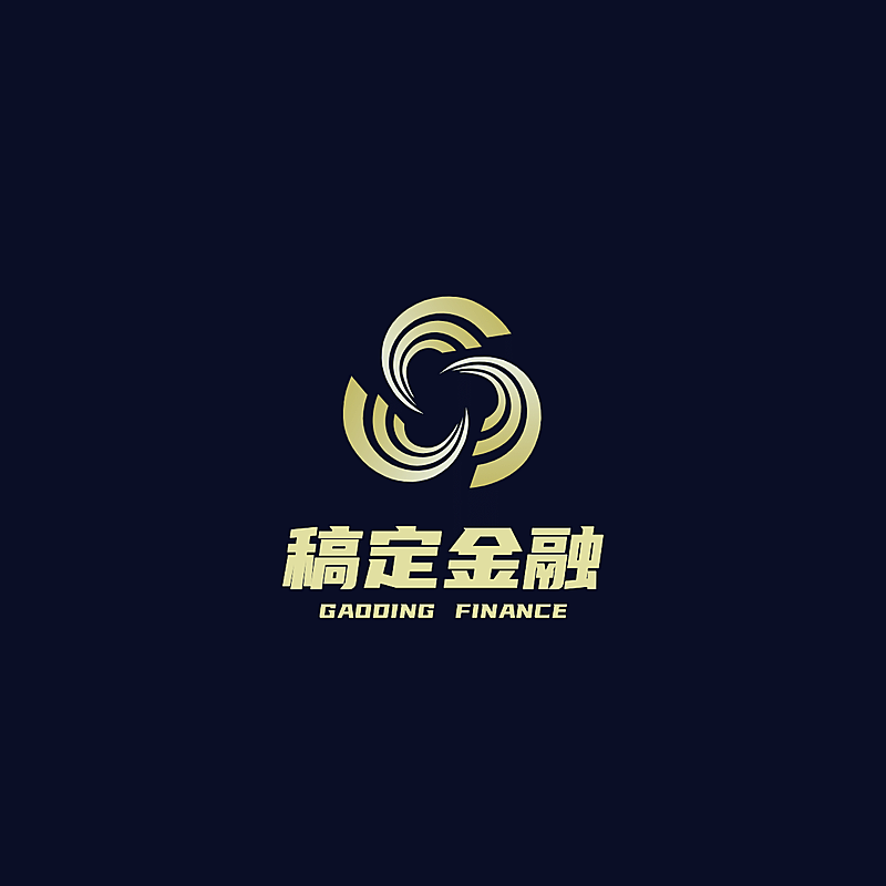 金融保险宣传图形酷炫LOGO