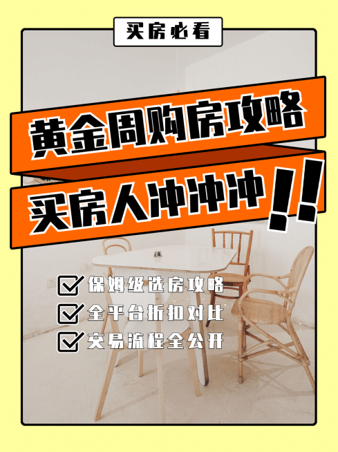国庆房地产营销优惠实景小红书封面预览效果