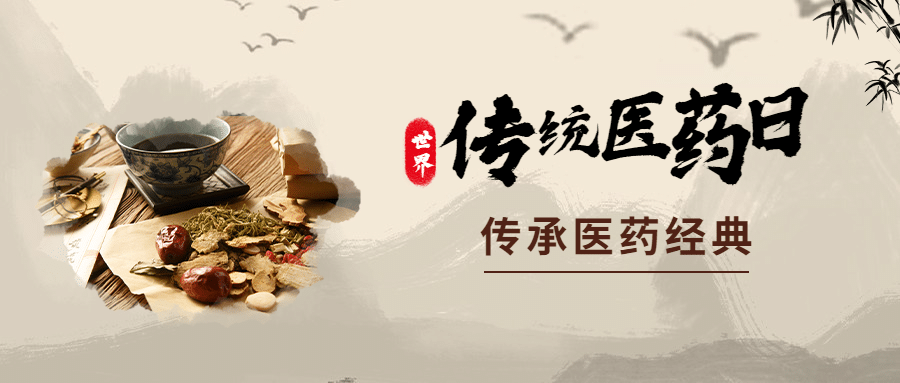 世界传统医药日中医宣传首图预览效果